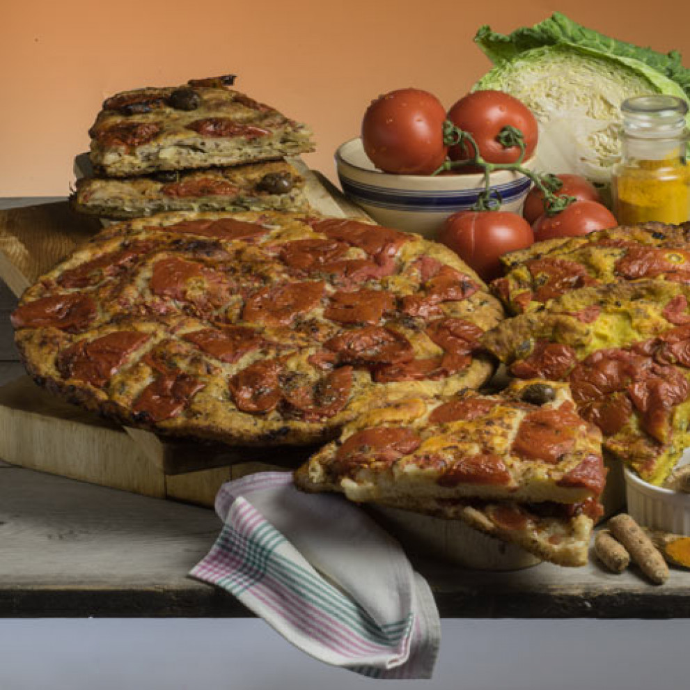 Focaccia barese biologica da 500 gr Focaccia barese biologica da 500 gr